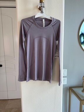 🆕LULULEMON swiftly tech long sleeve*Violet Verbena